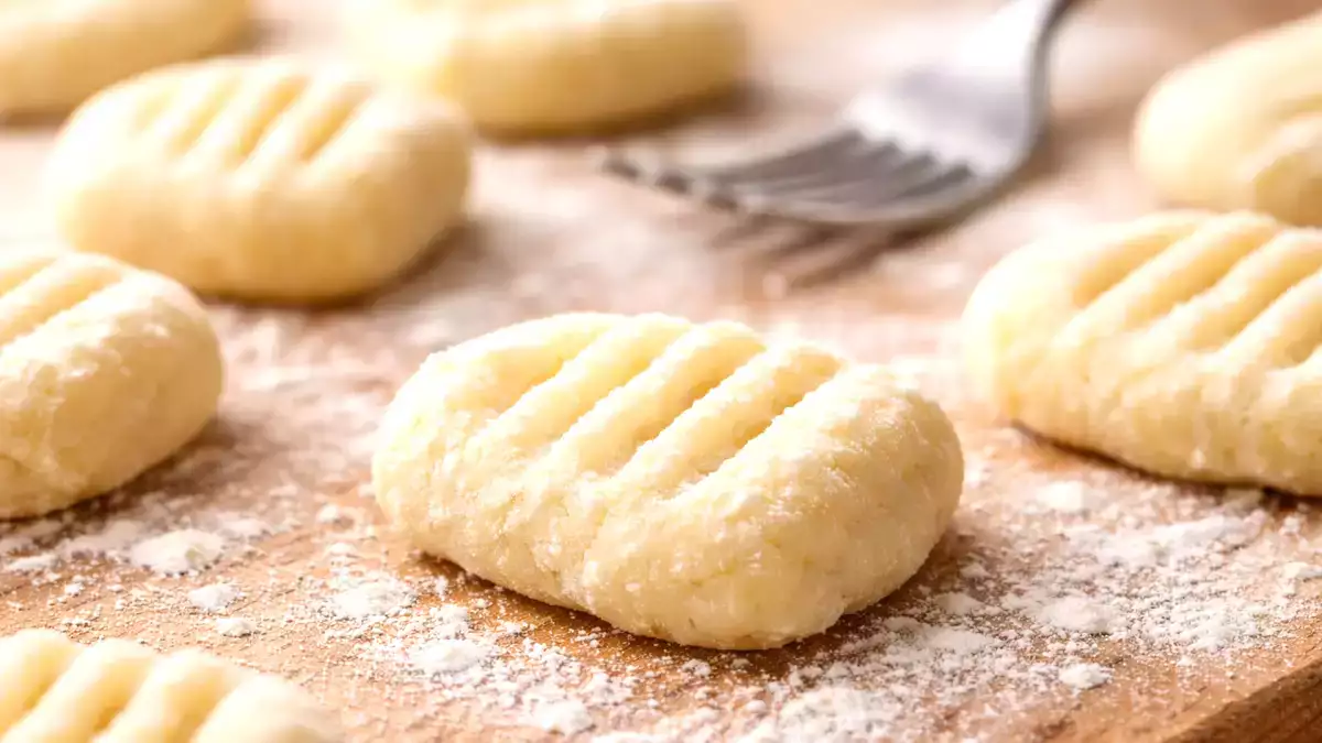 4) Oznaczanie gnocchi rozstępami
