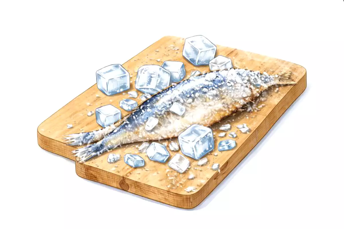 4. Częściowo mrożone sardynki: większa jędrność, mniej błędów