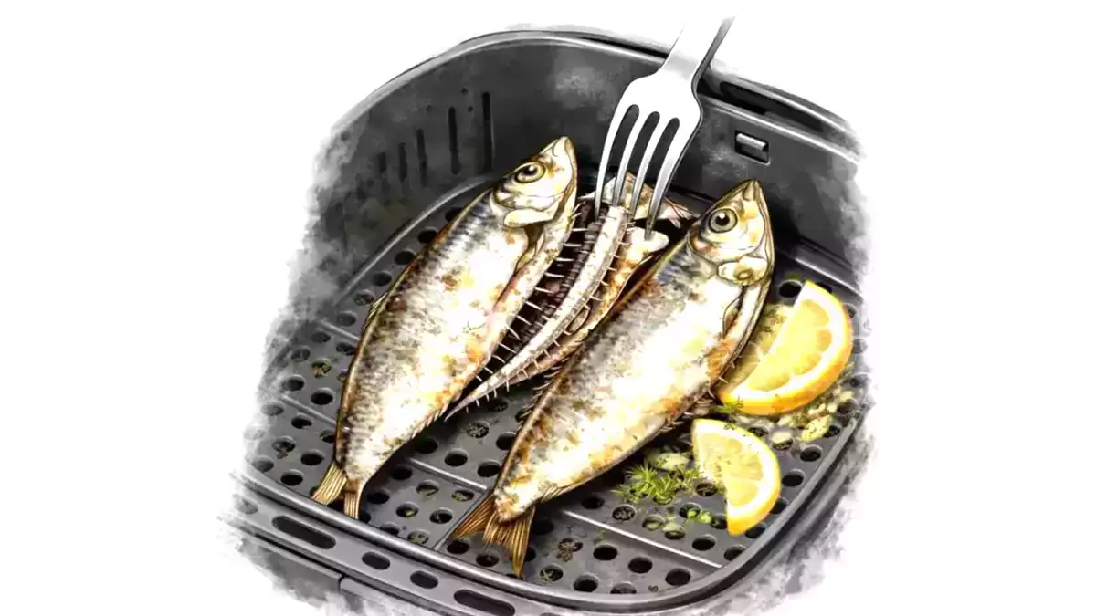 5. Technika piekarnika lub airfryer: kręgosłup rozluźnia się naturalnie