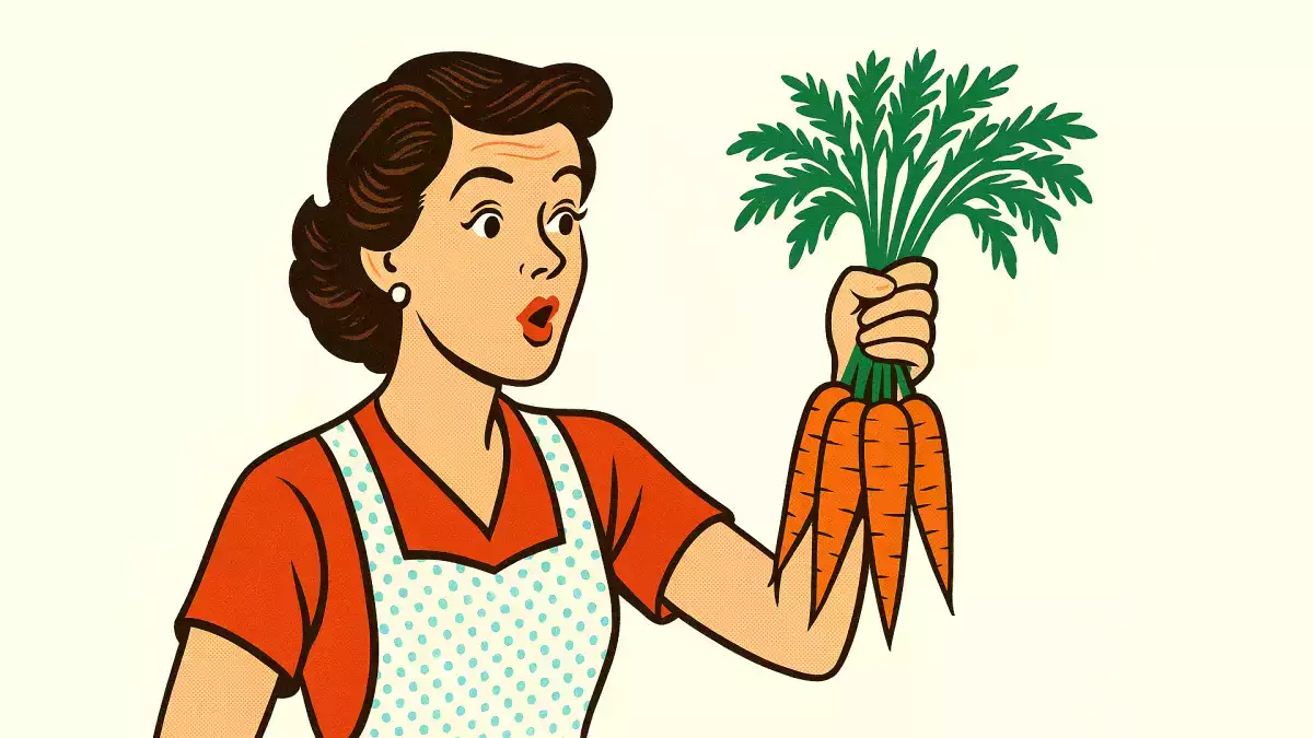 Jeśli jesz dużo marchwi, będziesz lepiej widzieć w ciemności.