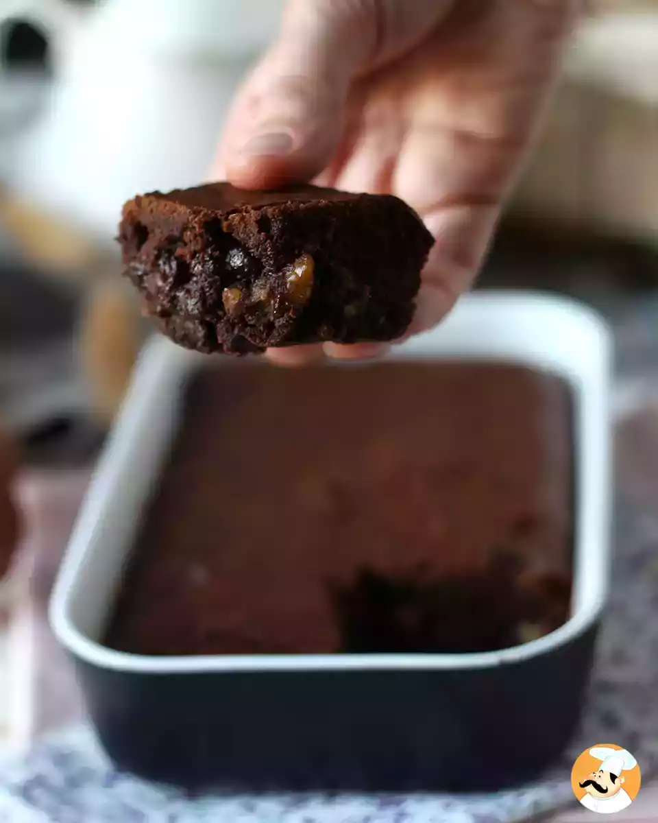 1. Czekoladowe brownie we frytkownicy powietrznej