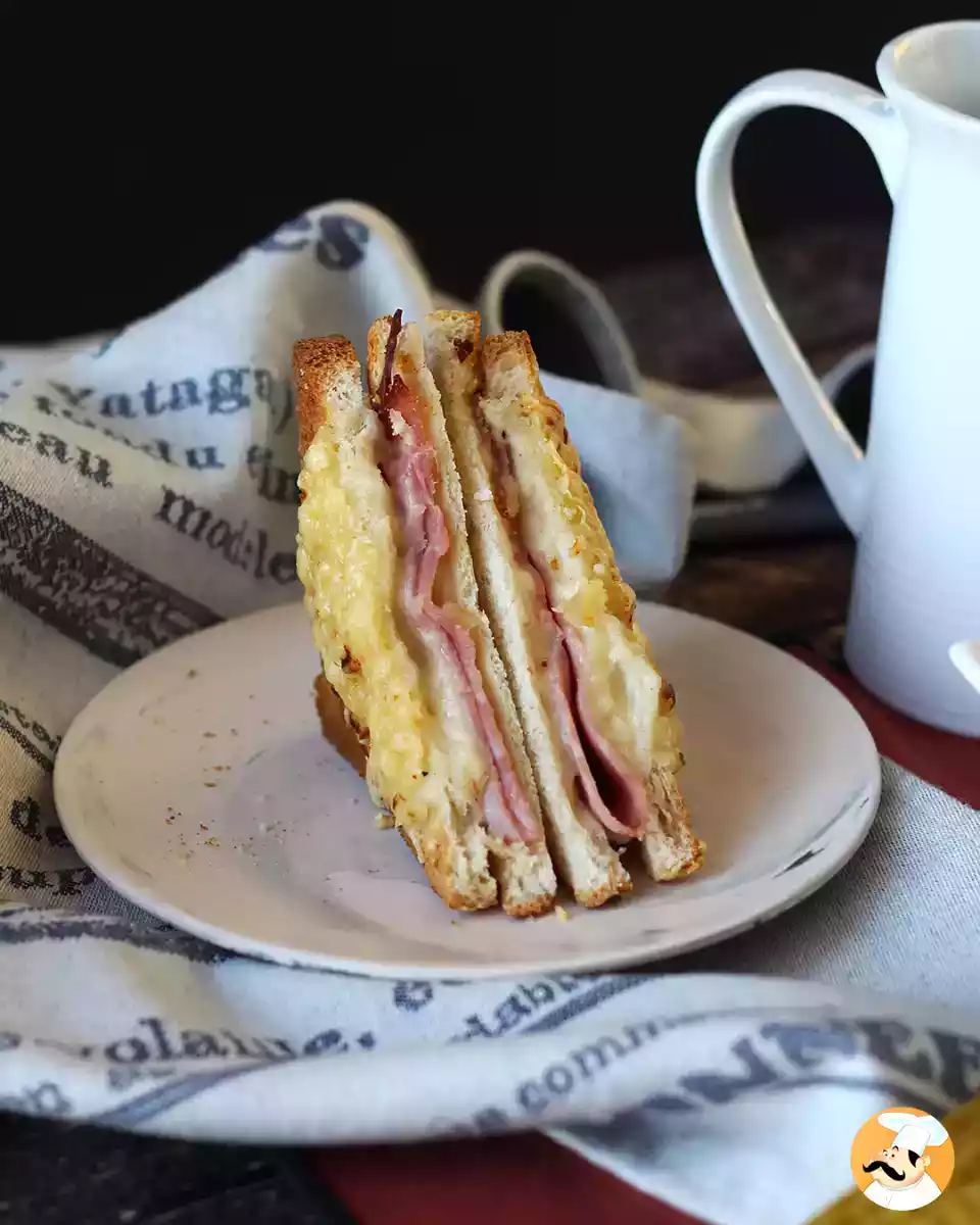 7. Croque monsieur we frytkownicy powietrznej