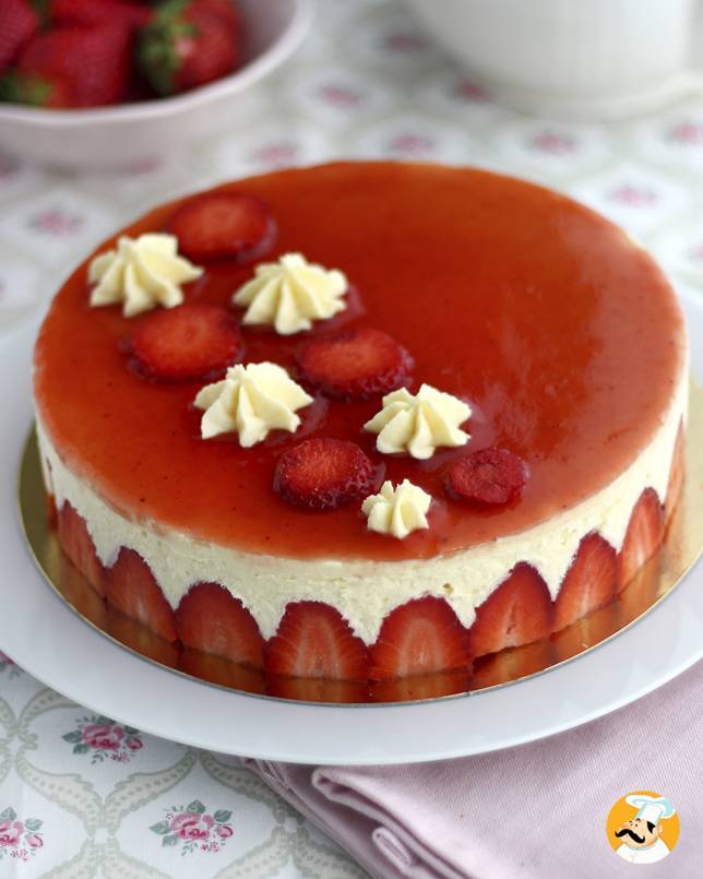 Fraisier, idealna tarta truskawkowa na wiosnę