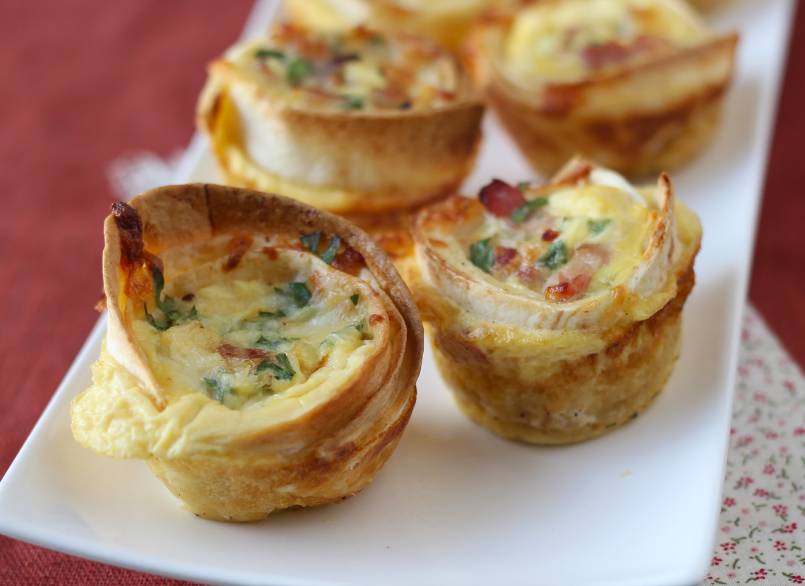 4. Małe quiche z tortilli