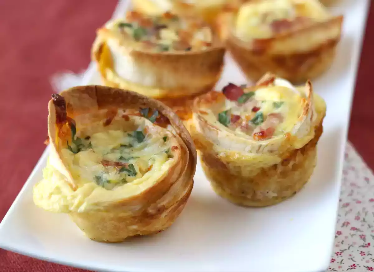 4. Małe quiche z tortilli
