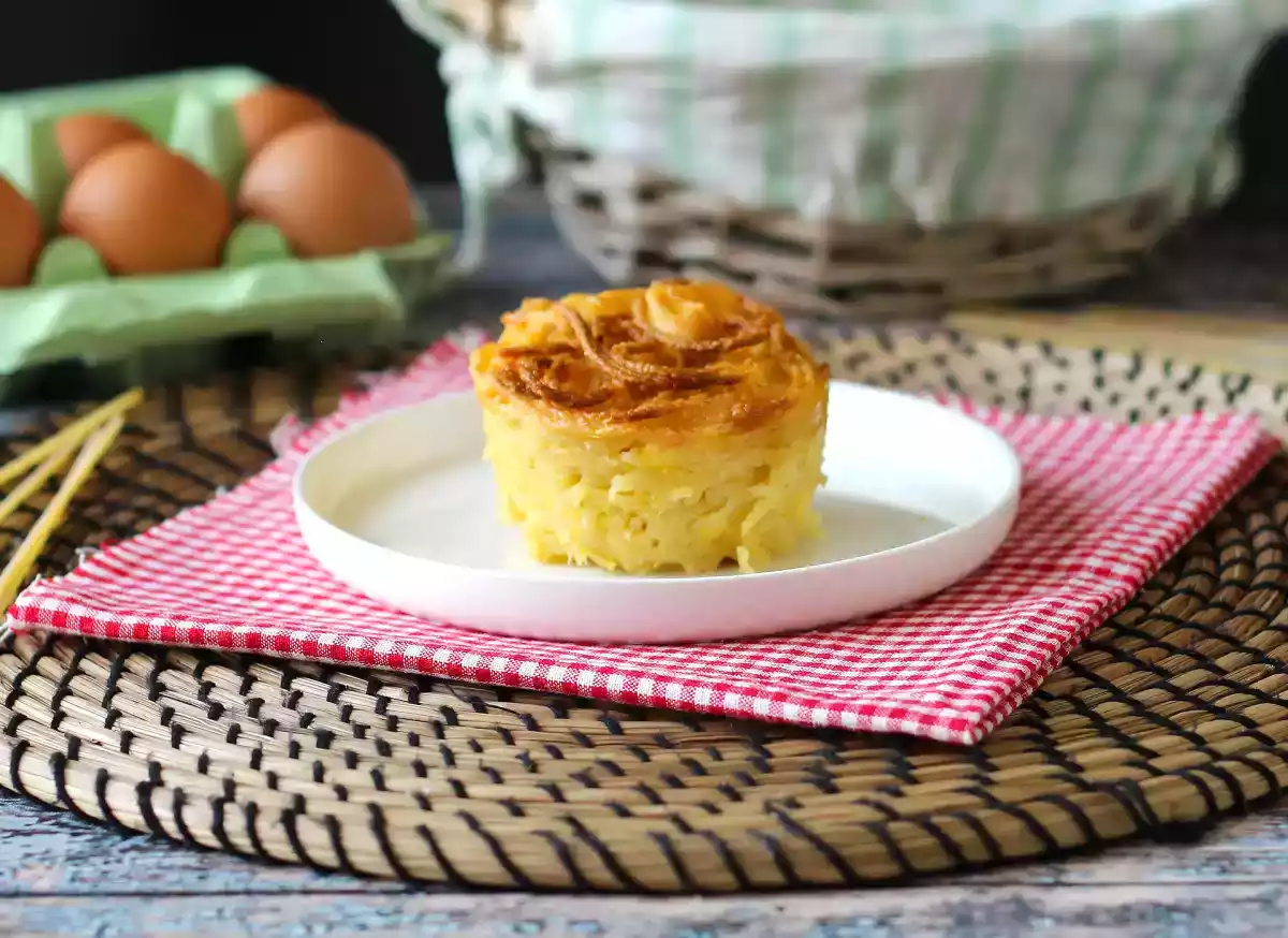 6. Omlet makaronowy w pojedynczych porcjach