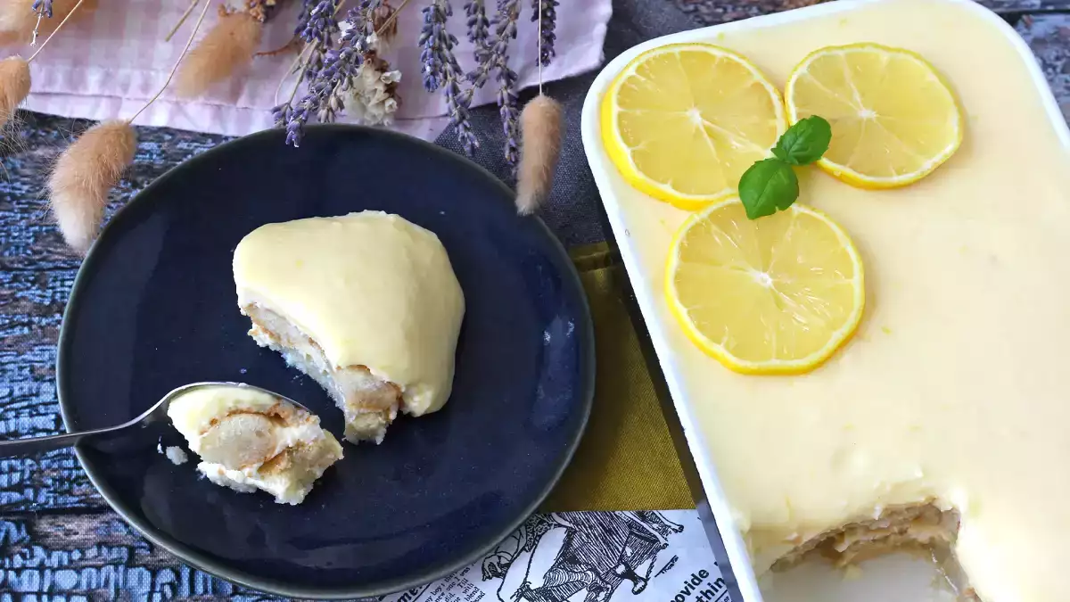To cytrynowe tiramisu to najlepsza rzecz, jaka może przytrafić się latem.