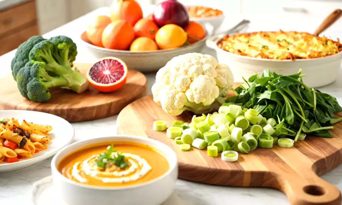 20 przepisów z sezonowymi składnikami od lutego 2026 r.: szybkie i łatwe pomysły na codzienne obiady i kolacje