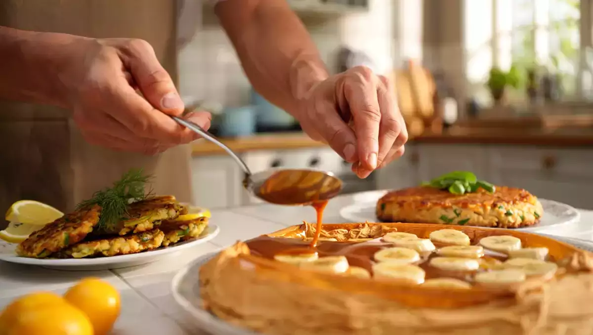 Codzienny menu, 27 kwietnia: zdrowe chipsy z cukinii, szybkie ciasto z tuńczykiem i tarta banoffee