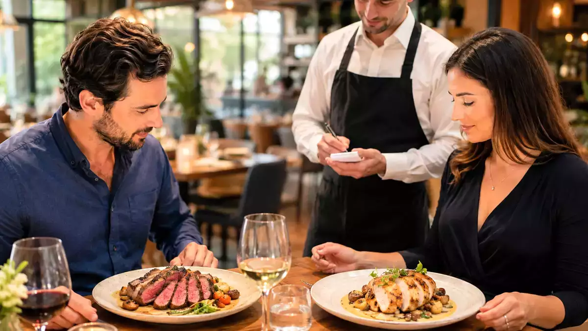 Powód, dla którego w restauracji nigdy nie pytają o stopień wysmażenia kurczaka