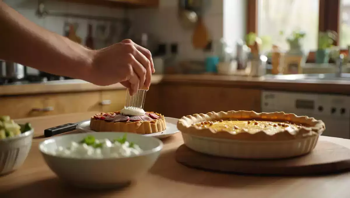 Codzienny menu, 25 czerwca: orzeźwiające tzatziki, quiche z szynką i figowa tarta