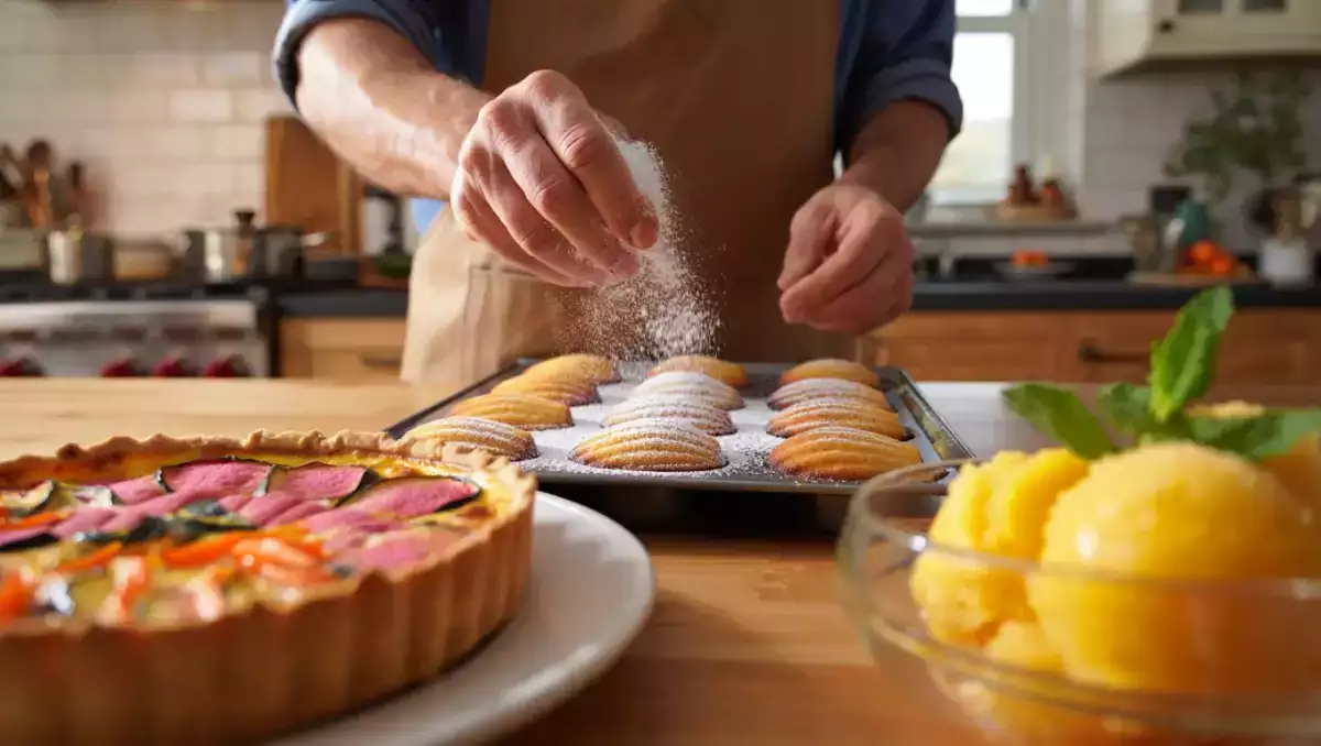 Codzienny menu, 30 czerwca: smakowite madeleines, quiche i orzeźwiający sorbet