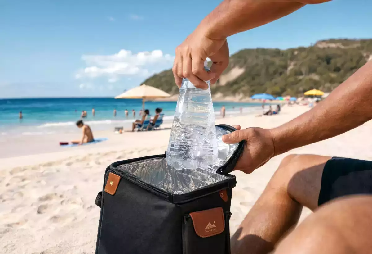 Jak zabrać napoje na plażę, żeby nie straciły świeżości