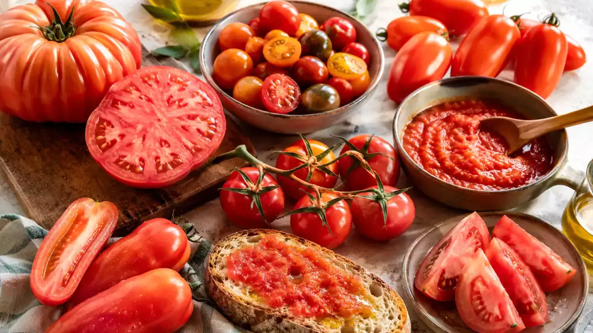 Jakie pomidory wybrać do poszczególnych potraw: gazpacho, sałatki, sosu lub chleba z pomidorem