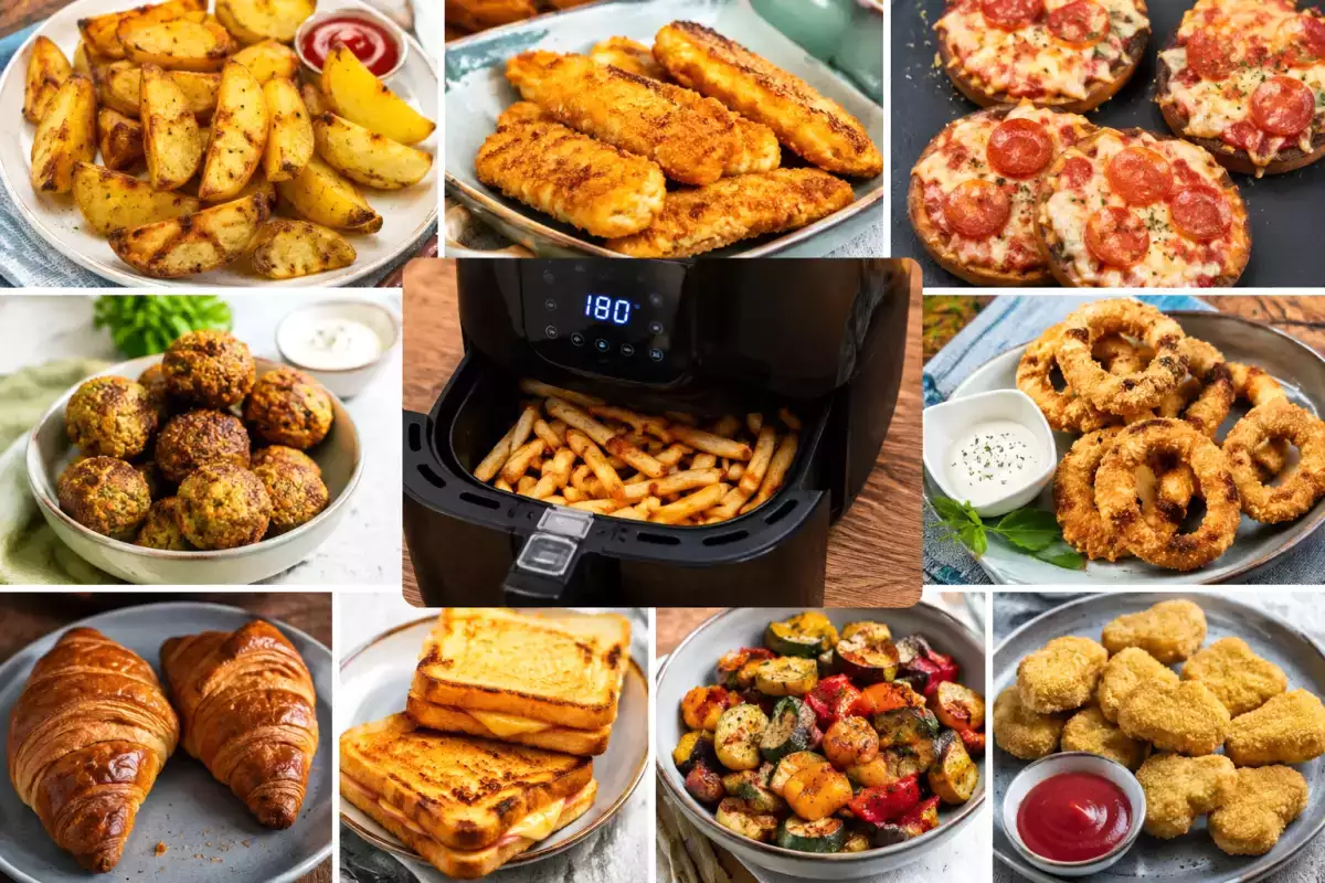 10 przepisów na potrawy, które można podgrzać w frytkownicy Air Fryer, aby w ciągu kilku minut przywrócić im chrupkość