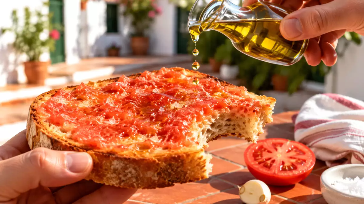 Jak uniknąć rozmokłego chleba: proste porady ekspertów dotyczące przygotowania „pan con tomate”, który pozostaje chrupiący i aromatyczny
