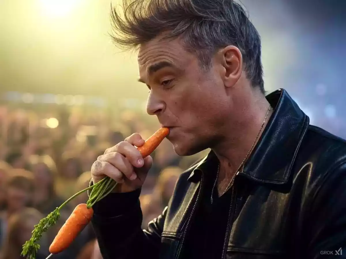 Nagła zmiana diety Robbiego Williamsa wymuszona złym stanem zdrowia!