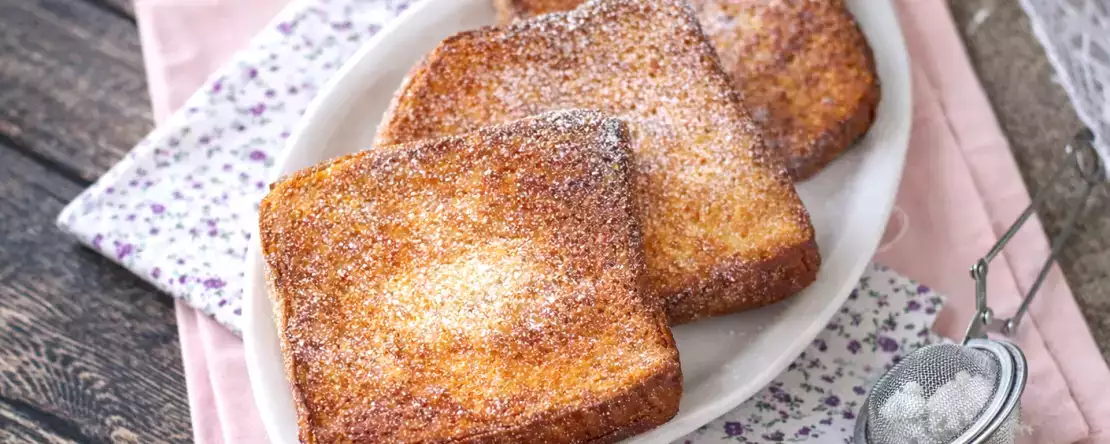 Torrijas i smażone mleko we frytkownicy powietrznej: dwa wspaniałe wielkanocne słodycze, które dobrze sprawdzają się również bez patelni.