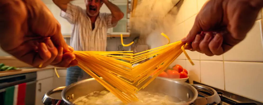 Dlaczego makaron nie psuje się we Włoszech (i nadal nie rozumieją tego za granicą)