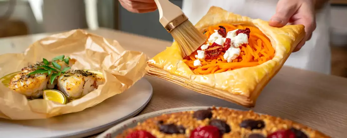 Codzienny menu, 13 czerwca: urocze marchewki, dorsz w papilotach i pyszne blondie