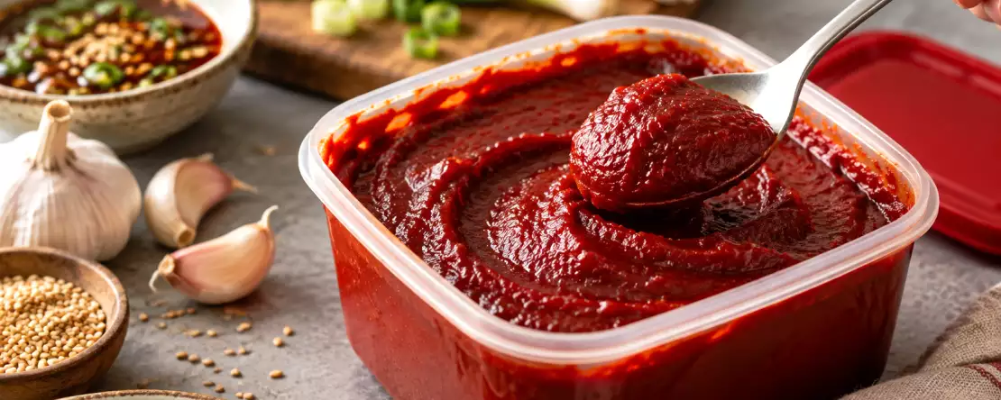 Otwarte opakowanie gochujangu: jak przechowywać i dozować pastę z chili