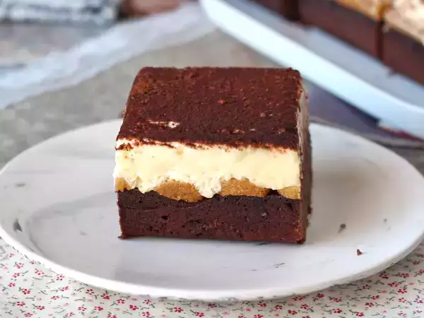 Wciąż decydujesz między brownie a tiramisu? Ten deser kładzie kres dylematowi dzięki nieodpartemu połączeniu