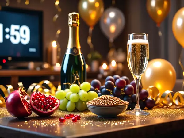 Te 8 potraw to noworoczna tradycja (a wiele osób przysięga, że przynoszą one prawdziwe szczęście).