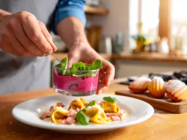 Codzienny menu, 10 maja: wykwintne verrines, włoskie tortellini i hiszpańskie madeleines