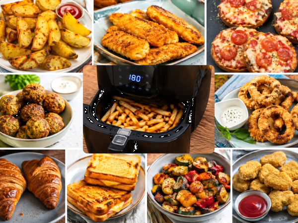 10 przepisów na potrawy, które można podgrzać w frytkownicy Air Fryer, aby w ciągu kilku minut przywrócić im chrupkość