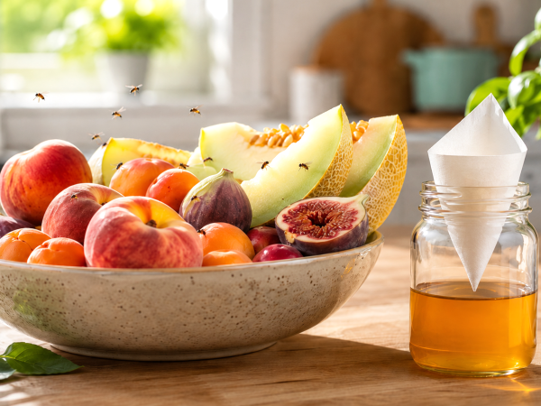 Żegnajcie, muszki: naturalny i niezwykle prosty sposób na ochronę letnich owoców bez użycia środków chemicznych
