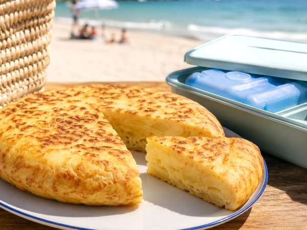 Tortilla ziemniaczana na plaży: tak, ale tylko pod warunkiem przestrzegania poniższych środków ostrożności
