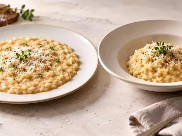 Jak podawać risotto – na głębokim czy płaskim talerzu? Spór, który dzieli nawet szefów kuchni