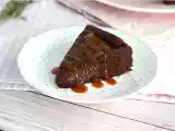 Przepis Fondant czekoladowy z solonym karmelem