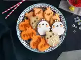 Przepis Halloweenowe kruche ciasteczka molang
