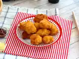 Przepis Krokiety z makaronu z szynką i serem