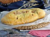 Przepis Fougasse z boczkiem i cebulą