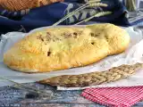 Przepis Fougasse z boczkiem i cebulą