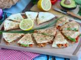 Przepis Quesadillas z kurczakiem i awokado