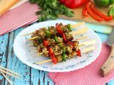 Przepis Kebab z kurczakiem i papryką