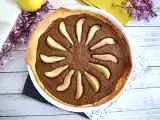 Przepis Tarta z gruszkami i czekoladą