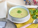Przepis Zupa z porów, mleka kokosowego i curry