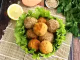 Przepis Falafel ze słodkich ziemniaków