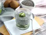 Przepis Pudding z nasion chia z kiwi