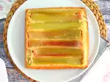 Przepis Odwrócone ciasto z rabarbarem