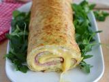 Przepis Ziemniaczany rolad z serem raclette de savoie i szynką