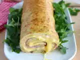 Przepis Ziemniaczany rolad z serem raclette de savoie i szynką