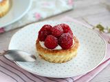 Przepis Vol-au-vent z malinami i mascarpone