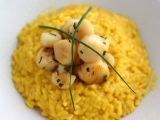 Przepis Risotto z przegrzebków z szafranem