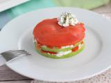 Przepis Mille feuille z łososiem i zielonym jabłkiem
