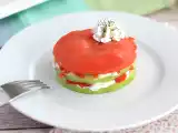 Przepis Mille feuille z łososiem i zielonym jabłkiem